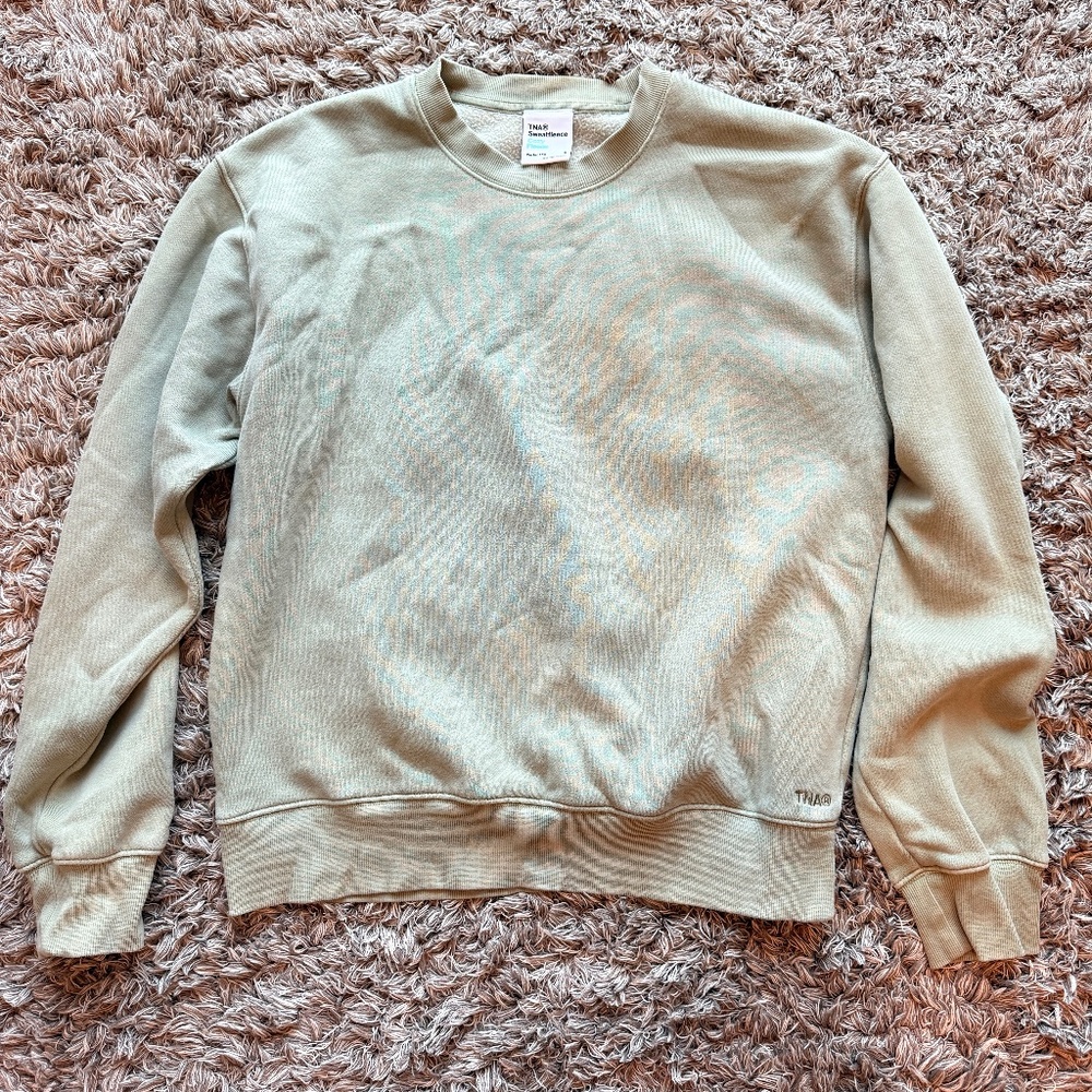 Artizia Sweatfleece Cozy Fleece in Perfect Fit Size Small in Army Green